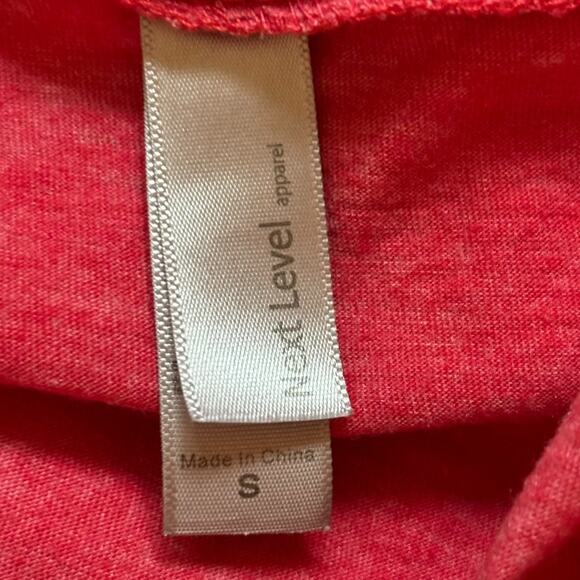 Next Level Apparel Women's Las Vegas Nevada Red V-Neck T-Shirt - Size Small - Picture 4 of 5